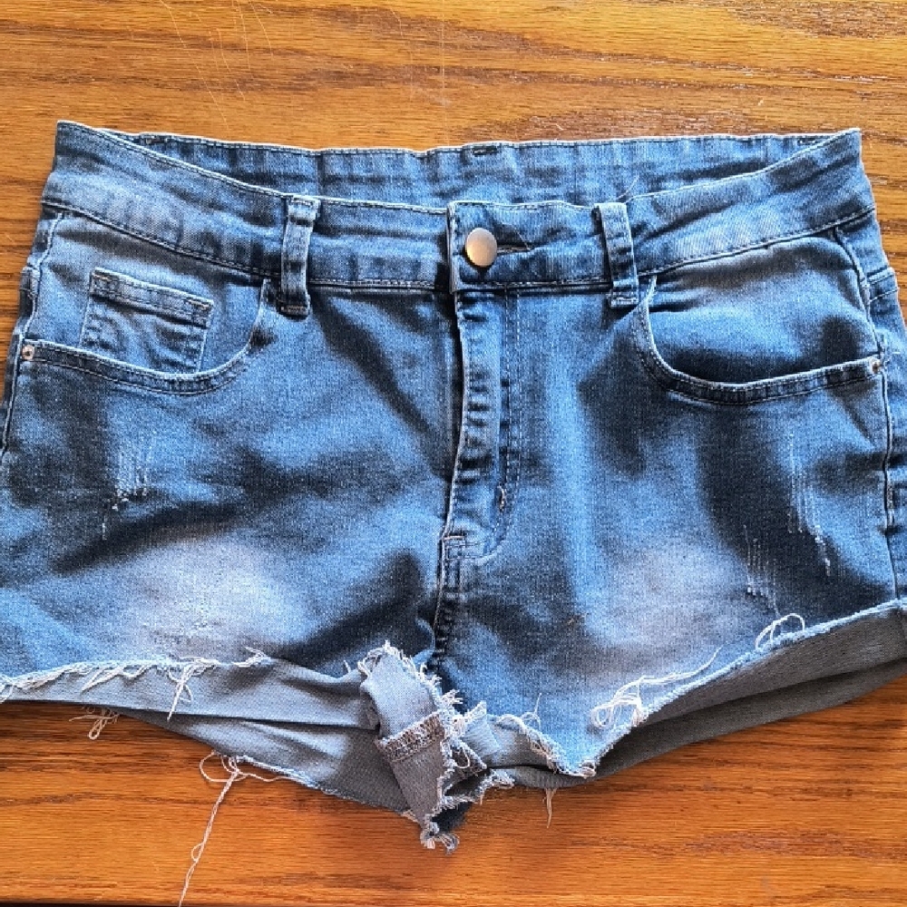 Casual Blue Jean Shorts for Women